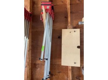 6 Bessey Clamps - K Body REVO, (2) Are 24' X 3 3/4', (3) Are 40' X 3 3/4' And (1) Is 50' X 3 34'