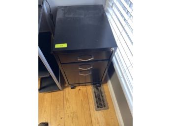 Small Metal 3 Drawer File Cabinet