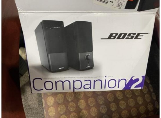 Tilintetgøre Udvikle svinge Bose Companion 2 Series III Multimedia Speaker System #2349 |  Auctionninja.com