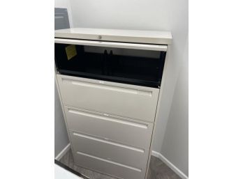 Steelcase 5 Drawer Metal File Cabinet