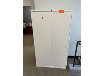 Metal File Cabinet, 2 Door, 3'Wx63'Tx18'D