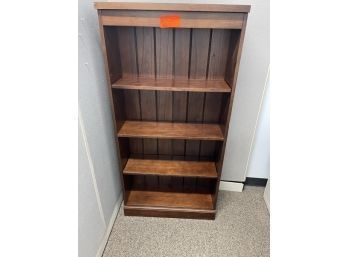 Wooden Bookcase 30'Wx5'Tx1'D