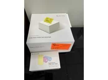 Cubinote Internet Enable Sticky Note Printer With Replacement Paper Pack