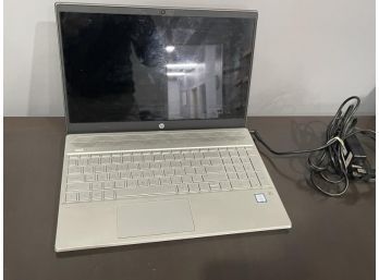 HP Pavilion With Windows 10 &  Power Cord & Powers Up