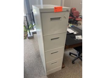 4 Drawer Metal File Cabinet 15'Wx53'Tx29'D