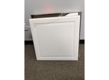 One Open Box Of Armstrong Ceiling Tiles, 24' Square