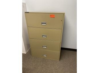 Metal 4 Drawer File Cabinet 54'Tx35'Wx20'D
