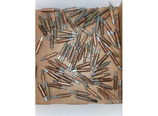 Lot - Approx. 65 Cleco Fasteners, Copper