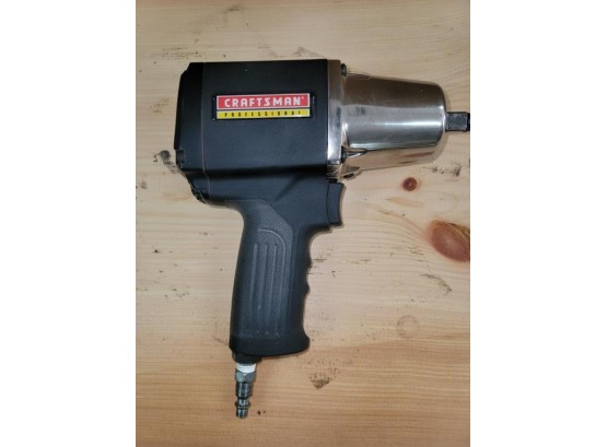 Craftsman Impact Wrench, Half Inch, With Manual, In Box, 919864