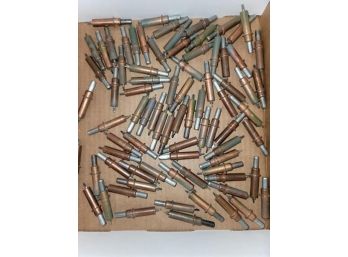 Lot - Approx. 65 Cleco Fasteners, Copper