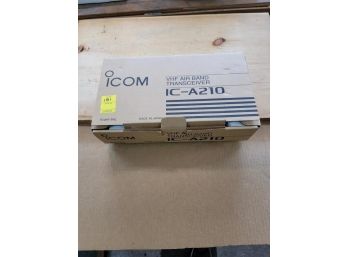 Icom VHF Air Band Transceiver, 1C-A210, In Box
