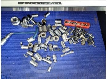 Lot - Miscellaneous Sockets And Keys, Bonney, Craftsman And Misc.