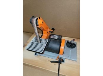 Combination Sander, Electric, 1' X 30' Belt With 5' Disc