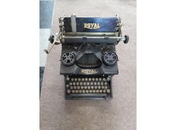 Old Royal Typewriter