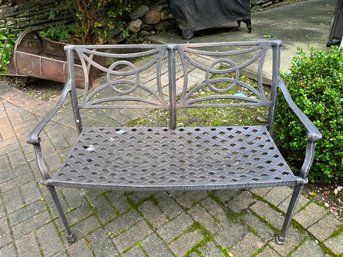 Outdoor Two Seater Bench