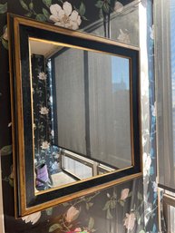 Black And Gold Large Mirror