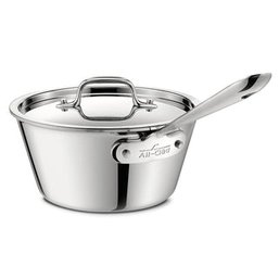 All-Clad Stainless Windsor Pan With Lid, 2.5 Qt