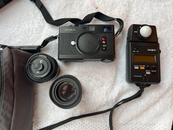Minolta Camera And Lenses