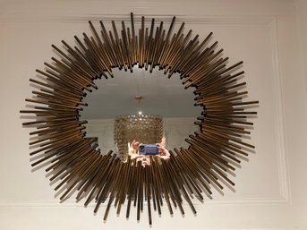 Gold Starburst Mirror