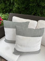 Restoration Hardware Outdoor Pillows