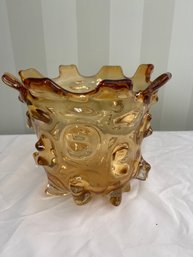 Barovier Et Toso Style Murano Glass Vase