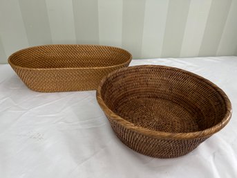 Pair Of Bread Baskets