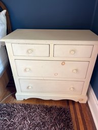 Pine Painted Dresser / Bedside Table 2 Of 2
