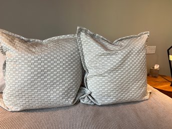Pair Of Euro Shams With Inserts