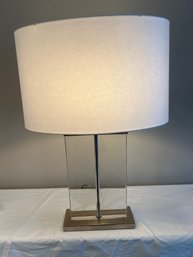 Block Crystal Modern Table Lamp