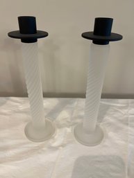 Black And White Candlesticks