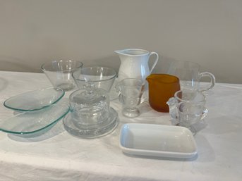 Collection Of Small Glass/porcelain Items