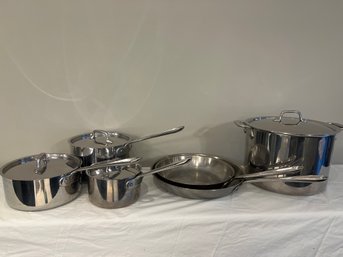 6 Piece All Clad Cookware Set With Lids