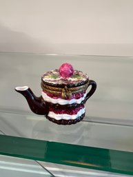 Limoges Cake Coffee Pot Box