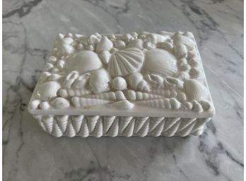 Porcelain Shell Box
