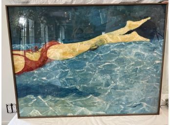 Poster Of Women Diving In Pool 1 Of 2