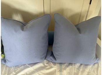 Pair Of 24 Inch Custom Pillows - Lavender