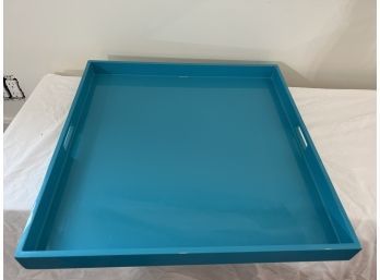 Turquoise Jonathan Adler Lacquer  Tray