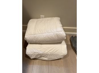 Pair Of Pottery Barn Kids Twin Synthetic Duvets