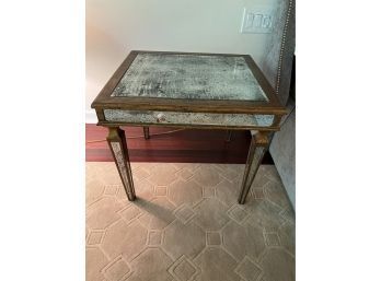 Antique Glass Side Table 2 Of 2