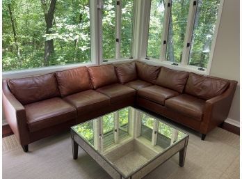 Leather Sectional By Elite Leather Company