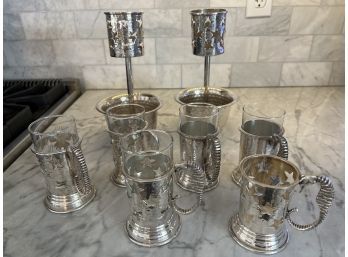Mexican Silver Plated Items