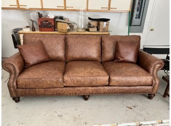 Craftmaster Leather Sofa