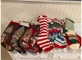 Lot Of Christmas Stockings