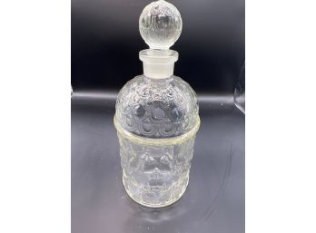 ANTIQUE GUERLAIN PERFUME BOTTLE WITH BEES AND STOPPER 8