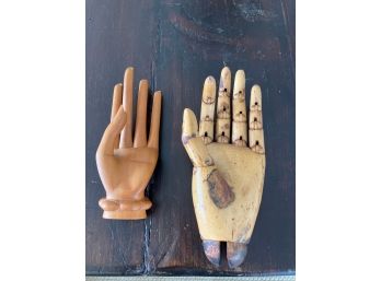 Two Wooden Hands