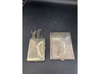 Two Silver Cases