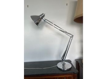 Vintage Luxo L-1 Articulated Chrome Desk Task Lamp