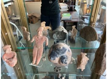 Lot Of Pre-Columbian Figures & Pottery