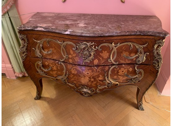 Louis XV French Marquetry Chest