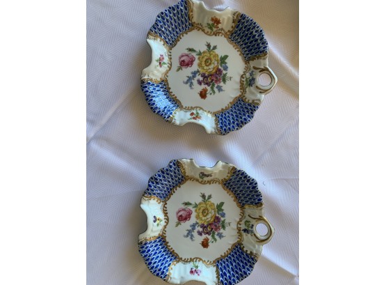 Pair Of Heirloom By Foyo Plates